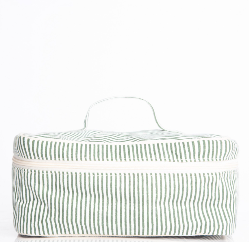 Stripes Train Case