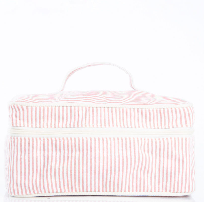 Stripes Train Case