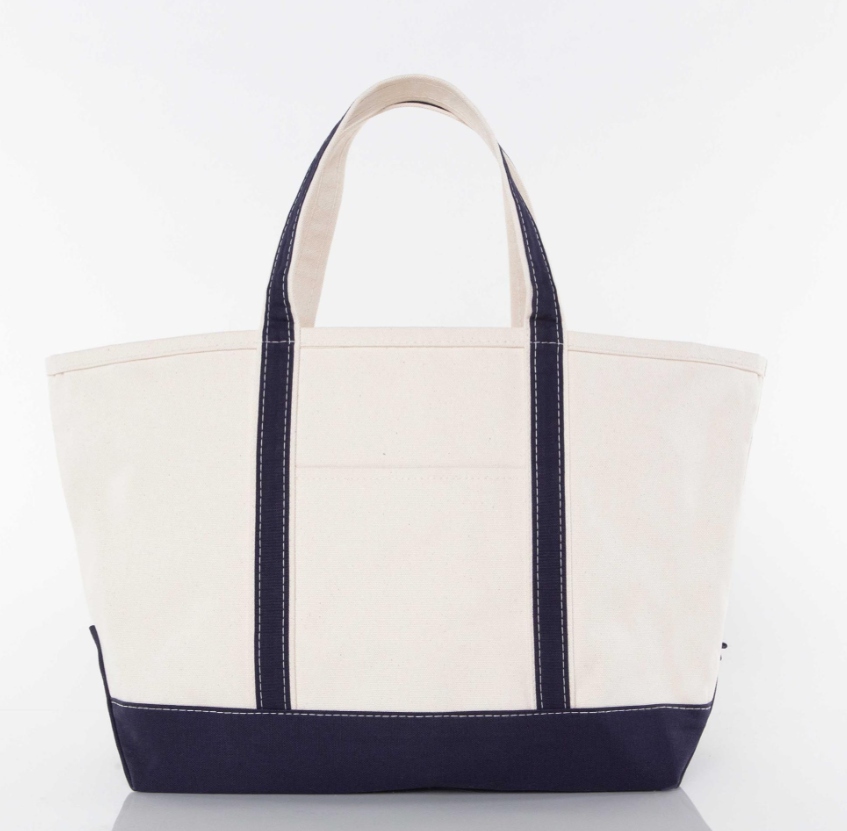 Classic Canvas Tote with Pocket