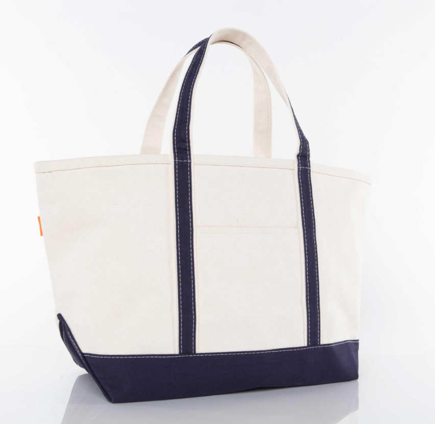 Classic Canvas Tote with Pocket
