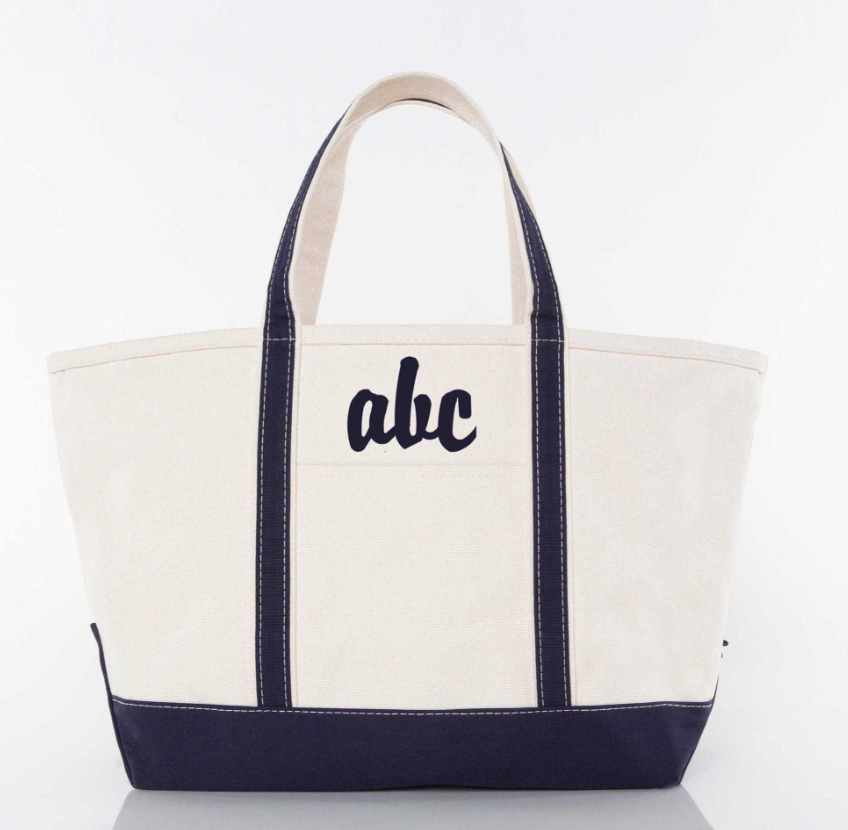 Classic Canvas Tote with Pocket
