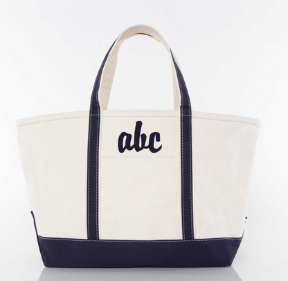 Classic Canvas Tote with Pocket