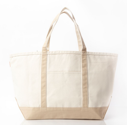 Classic Canvas Tote with Pocket
