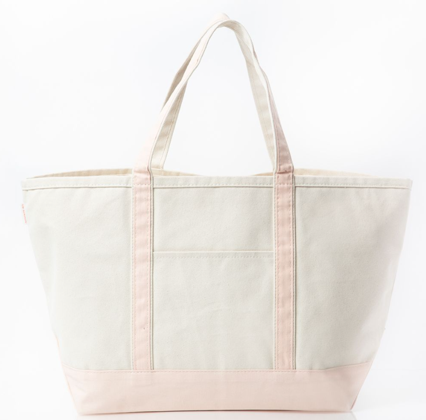 Classic Canvas Tote with Pocket