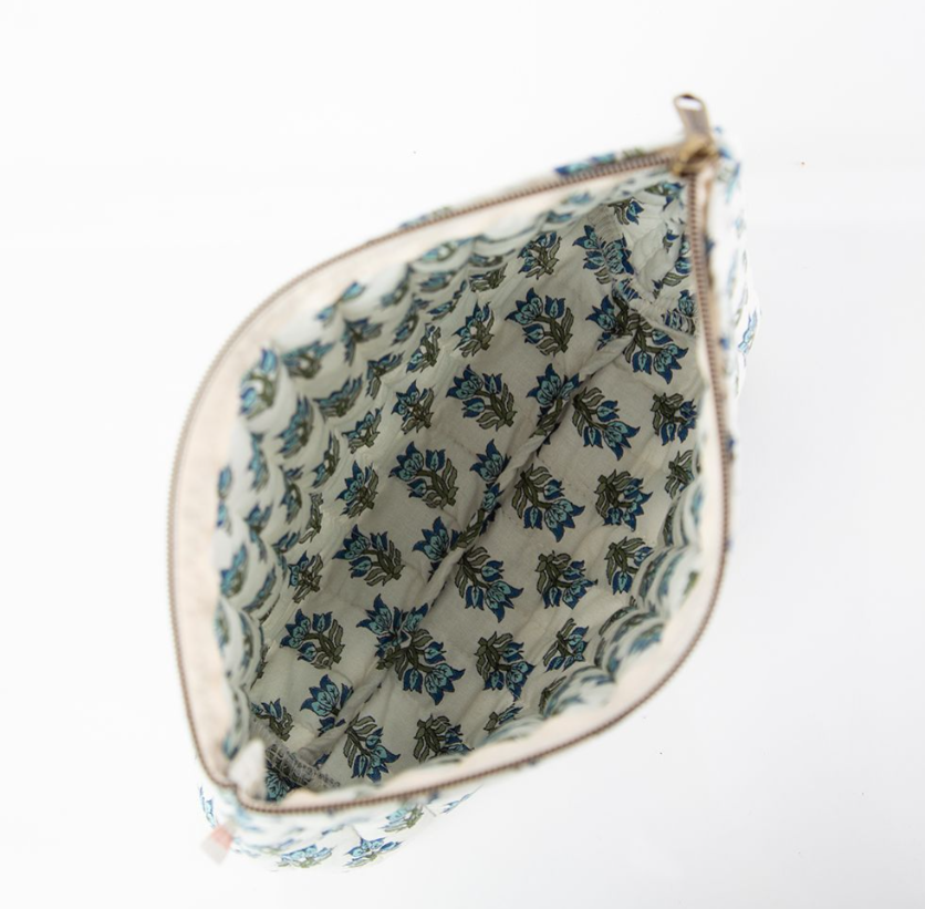 Block Print Clutch