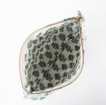 Block Print Clutch