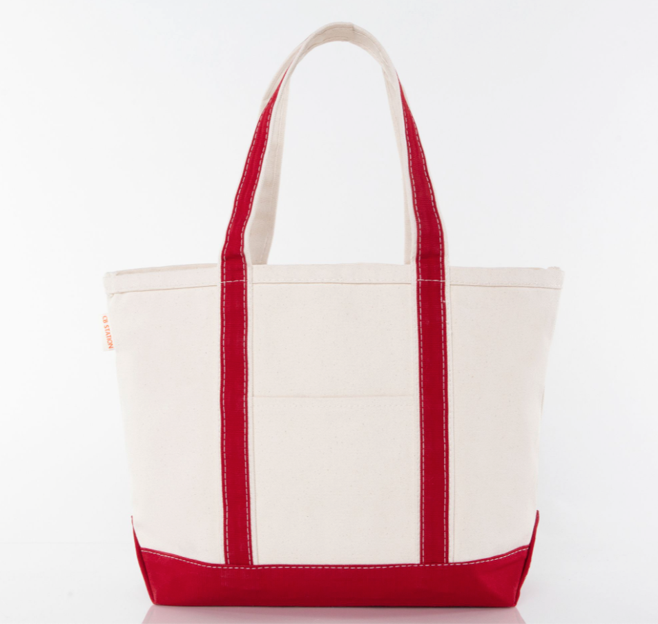 Classic Canvas Tote with Pocket