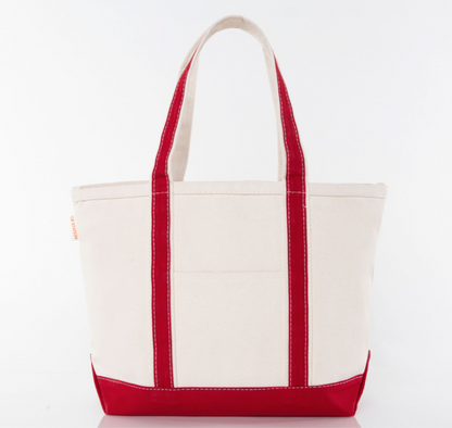 Classic Canvas Tote with Pocket
