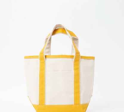 Classic Canvas Tote with Pocket