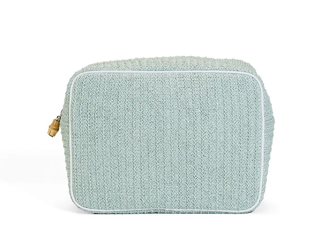 TRVL Coastal Straw Go Glam Pouches