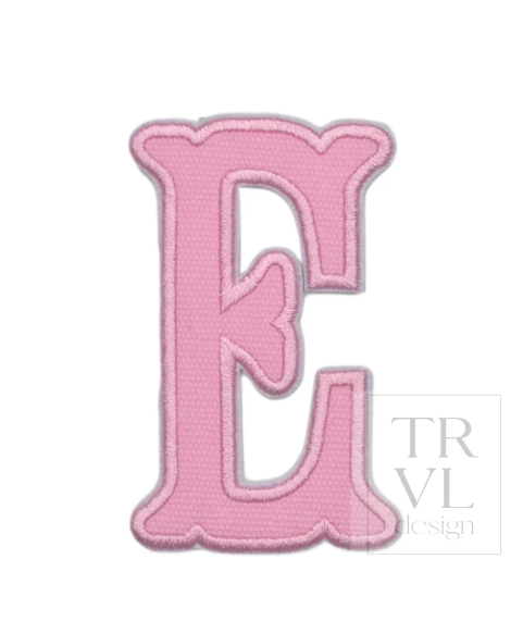 TRVL Applique Letters