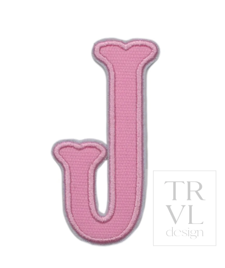 TRVL Applique Letters