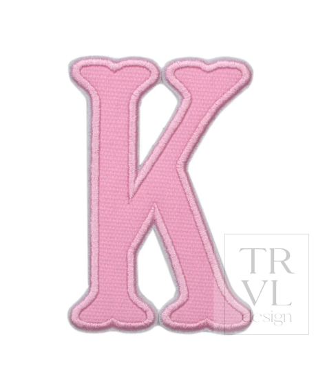 TRVL Applique Letters