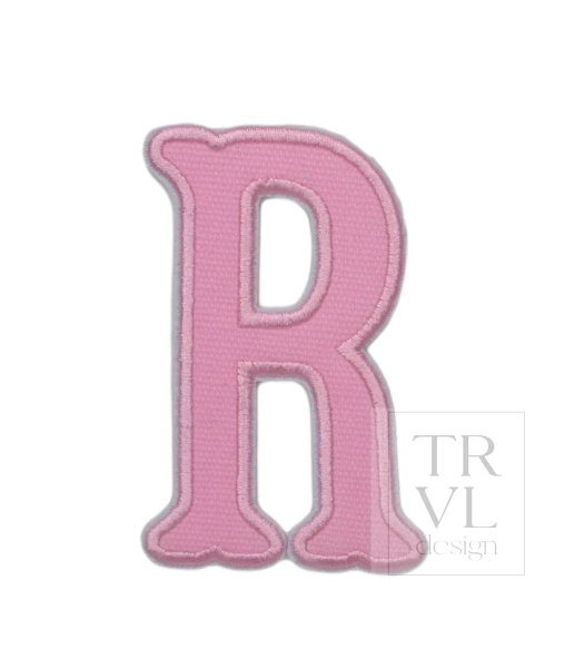 TRVL Applique Letters
