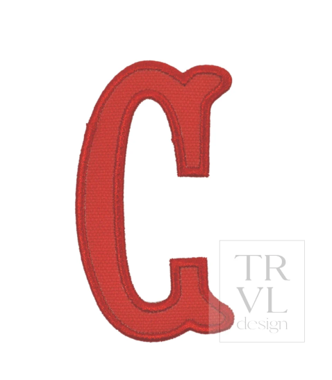 TRVL Applique Letters