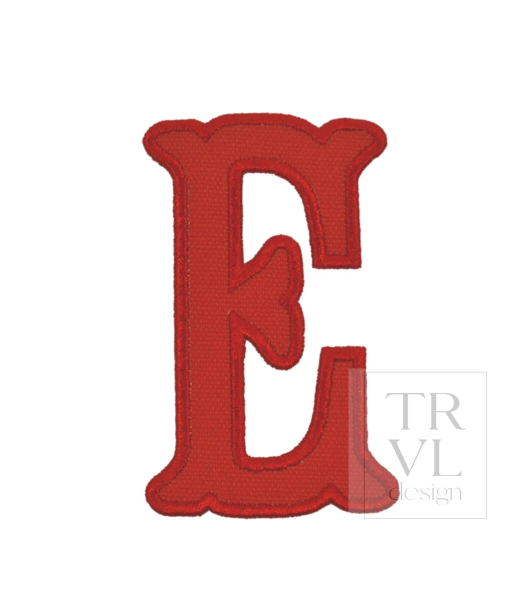 TRVL Applique Letters