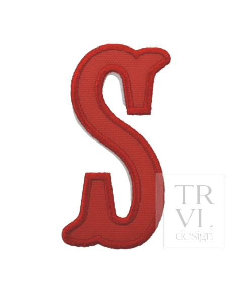 TRVL Applique Letters