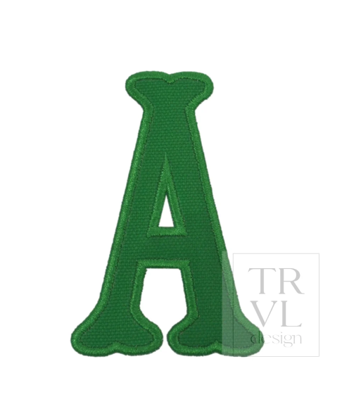 TRVL Applique Letters