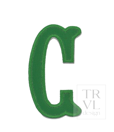 TRVL Applique Letters
