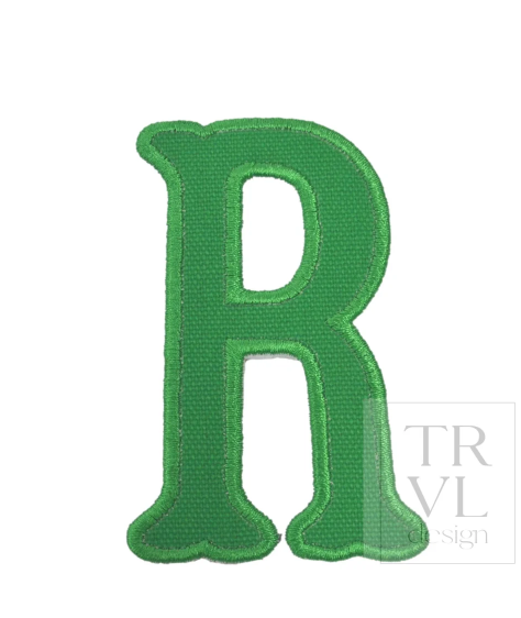 TRVL Applique Letters