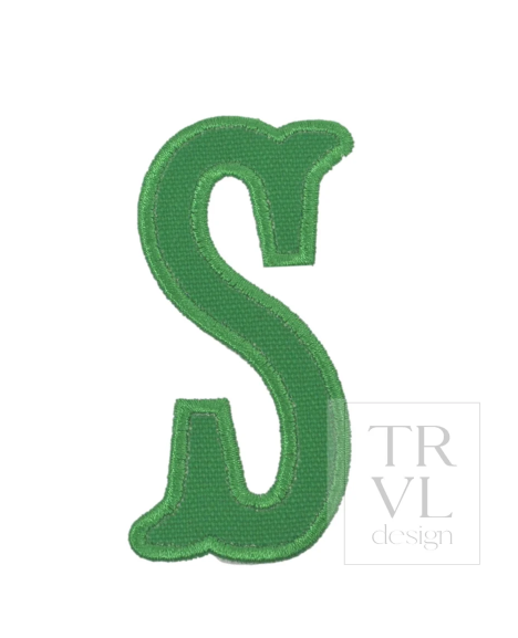 TRVL Applique Letters
