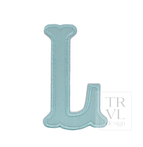 TRVL Applique Letters