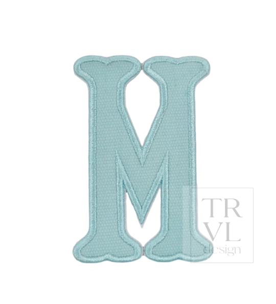 TRVL Applique Letters