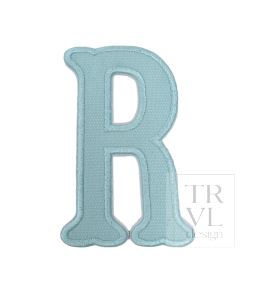 TRVL Applique Letters