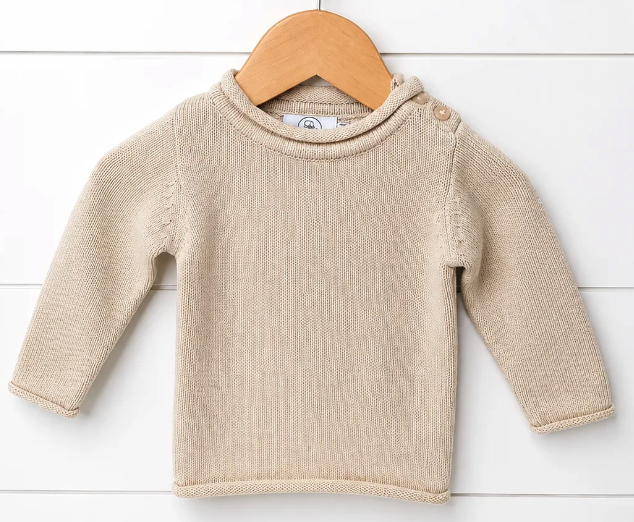 Roll Neck Sweater for Baby and Toddler