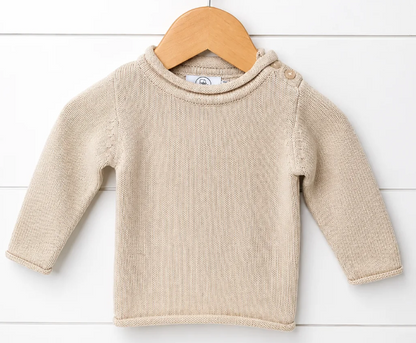 Roll Neck Sweater for Baby and Toddler