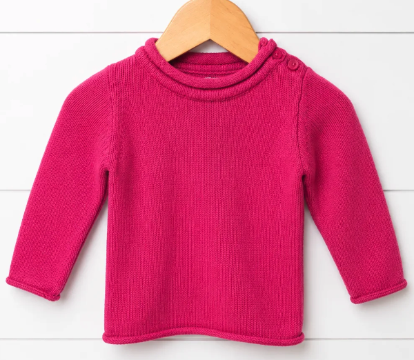 Roll Neck Sweater for Baby and Toddler