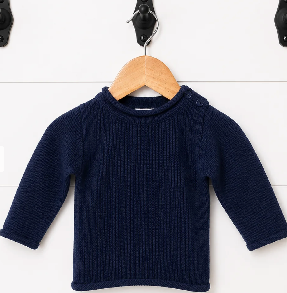 Personalized Roll Neck Sweater for Baby &amp; Toddler