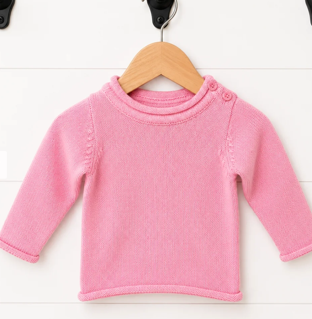 Personalized Roll Neck Sweater for Baby &amp; Toddler