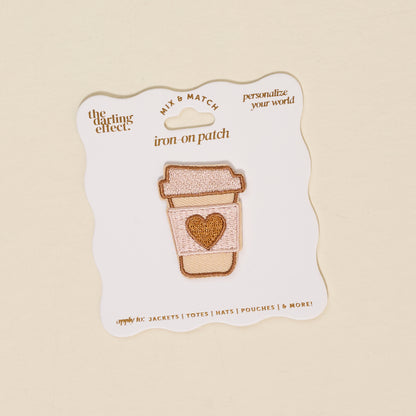 Mix &amp; Match Iron-On Patch-Coffee Cup