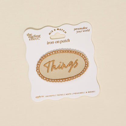Mix &amp; Match Iron-On Patch-Things