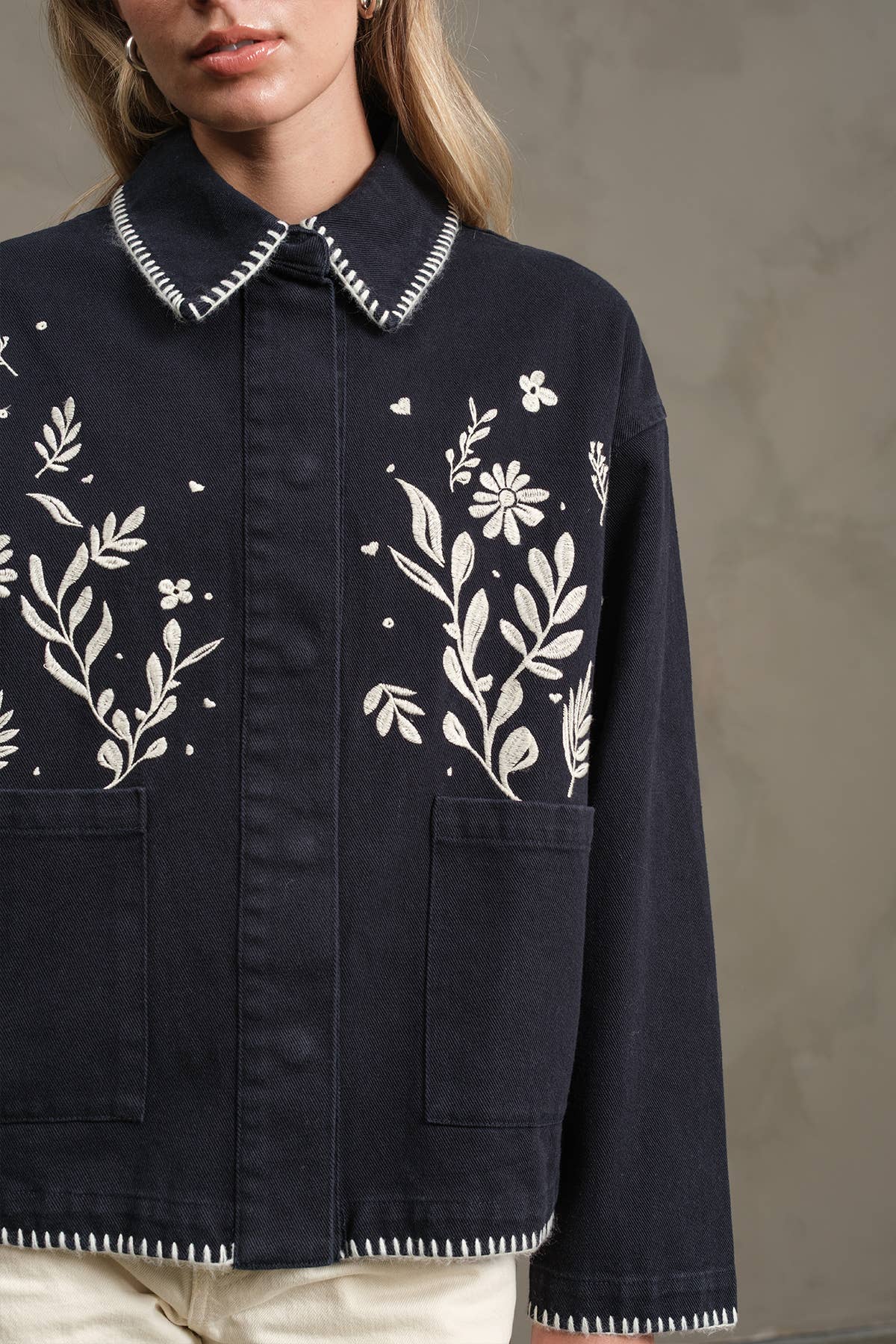 Embroidered Folk Jacket