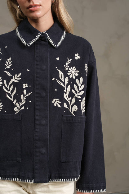 Embroidered Folk Jacket