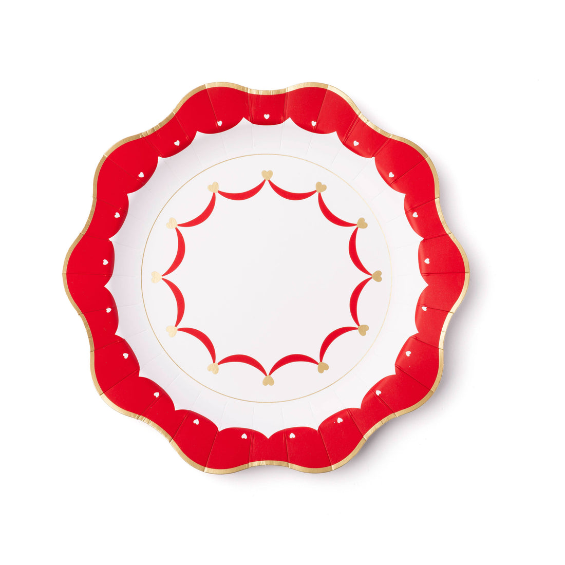 Elegant Valentine Dinner Plates