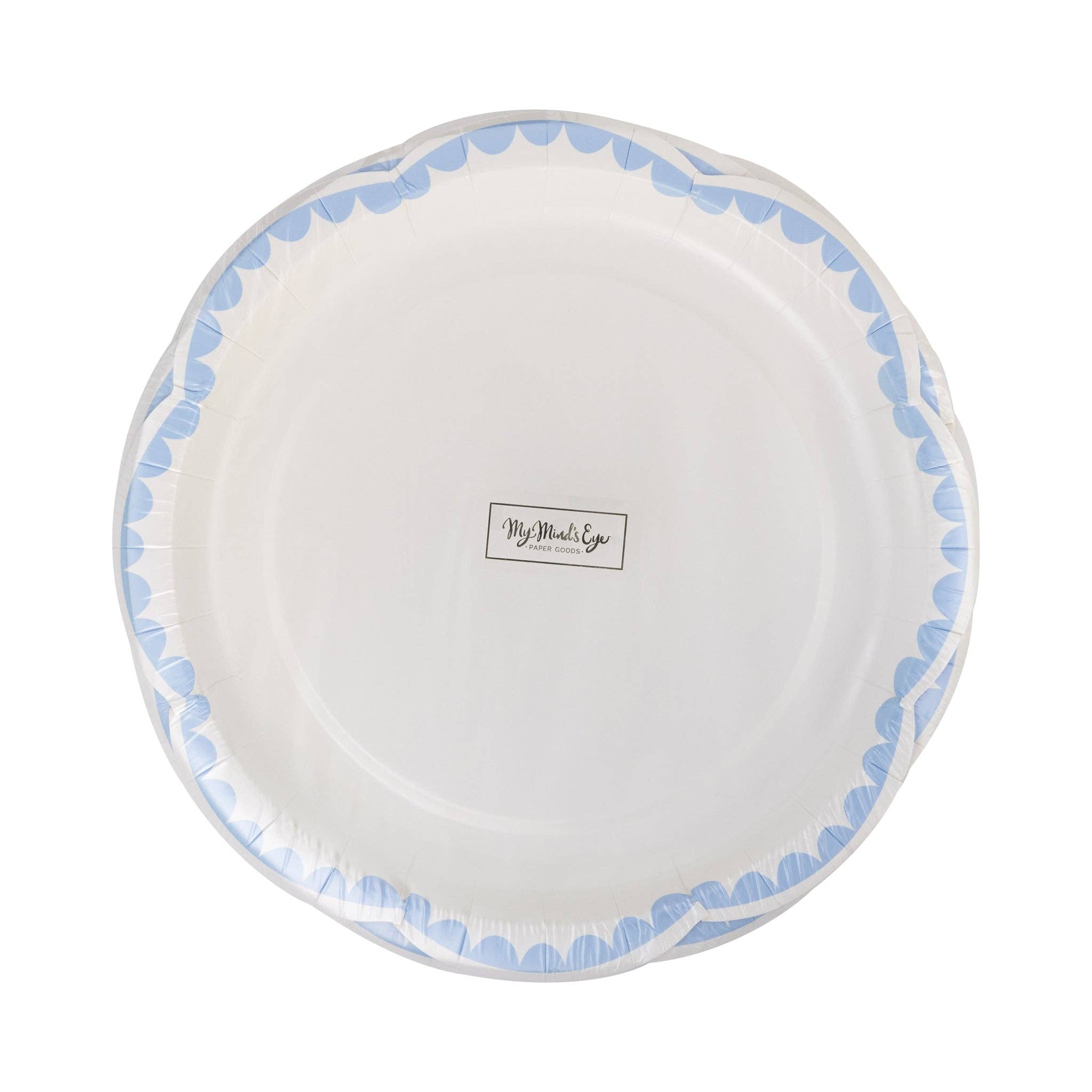 Blue Dessert Plate