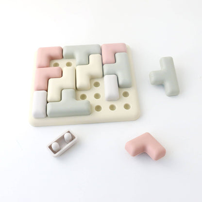 Toddler Puzzle Board - Montessori Shape Toy