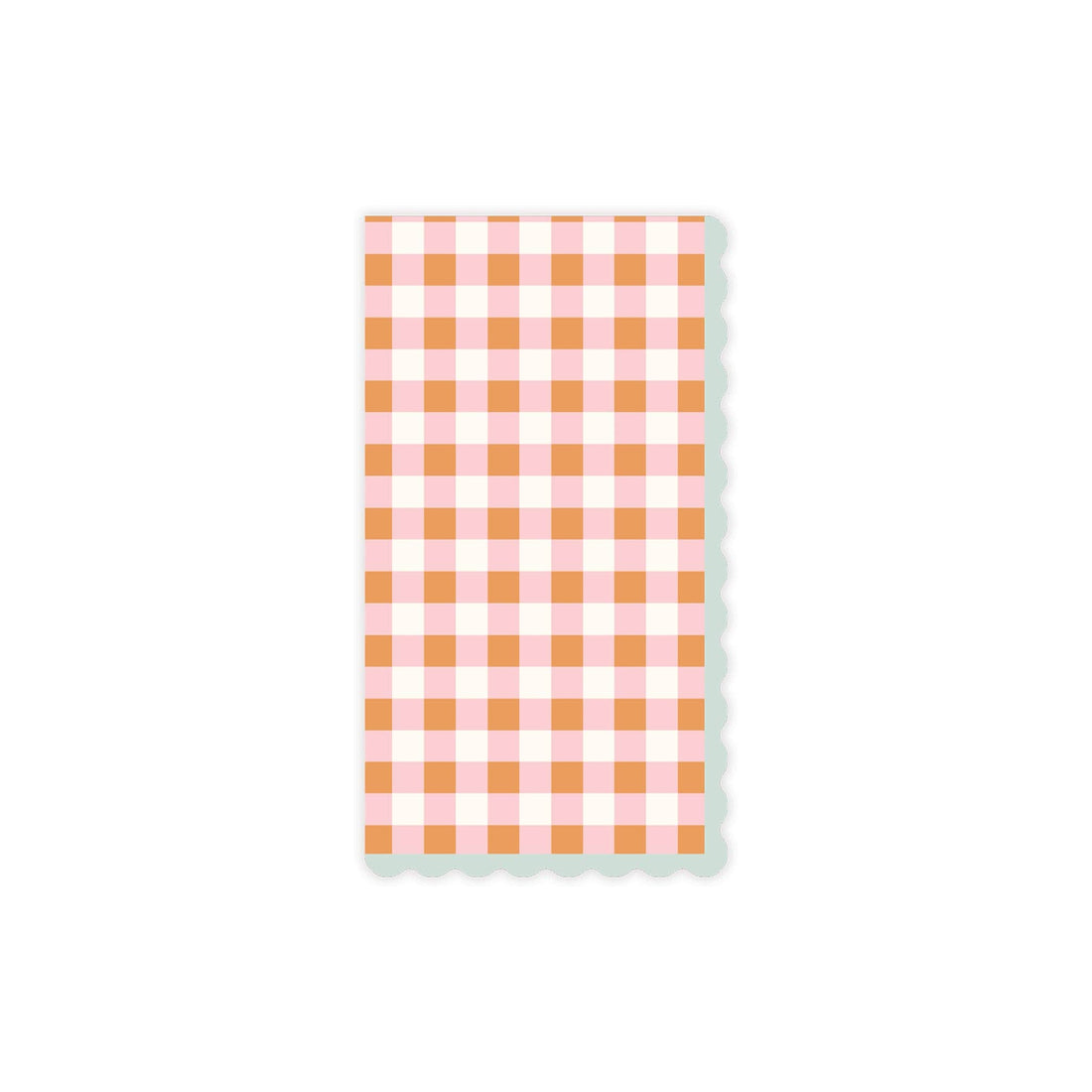 Carrot Patch Gingham Dinner Napkin