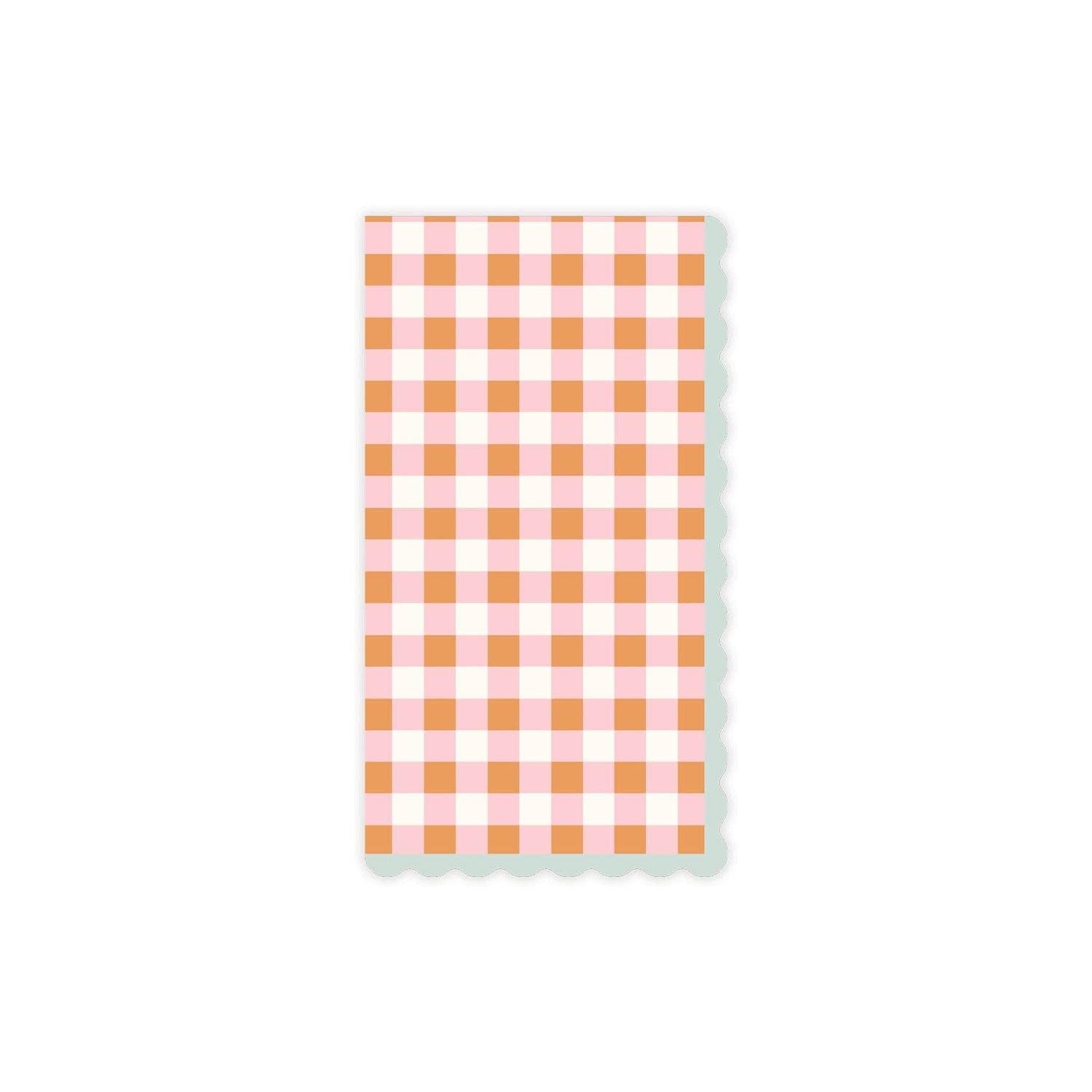 Carrot Patch Gingham Dinner Napkin