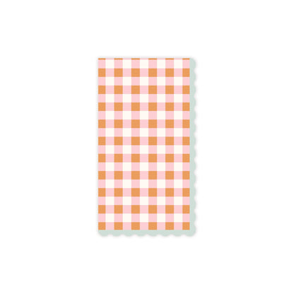 Carrot Patch Gingham Dinner Napkin