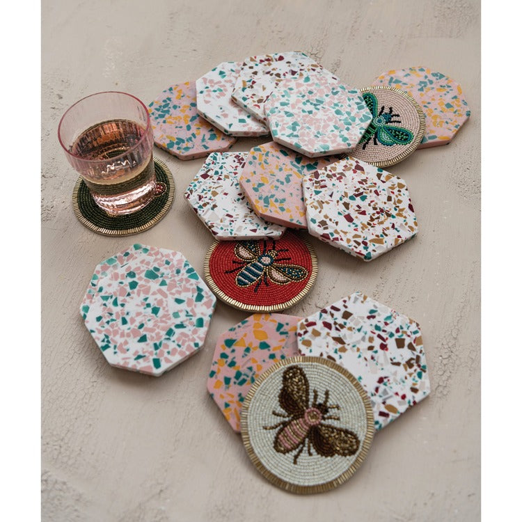 Octagon Resin Coasters