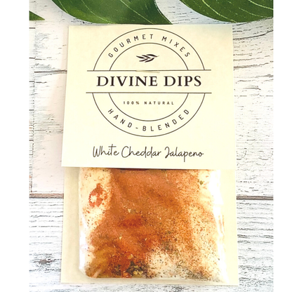 White Cheddar Jalapeno Seasoning Dip Mix &amp; Cheeseball