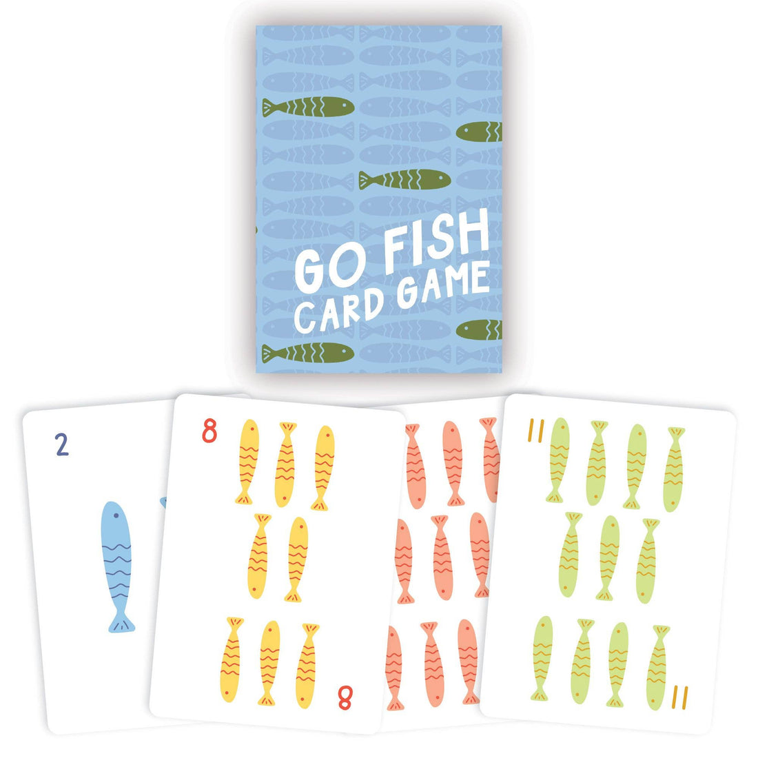 Go Fish Coastal-Inspired Card Game