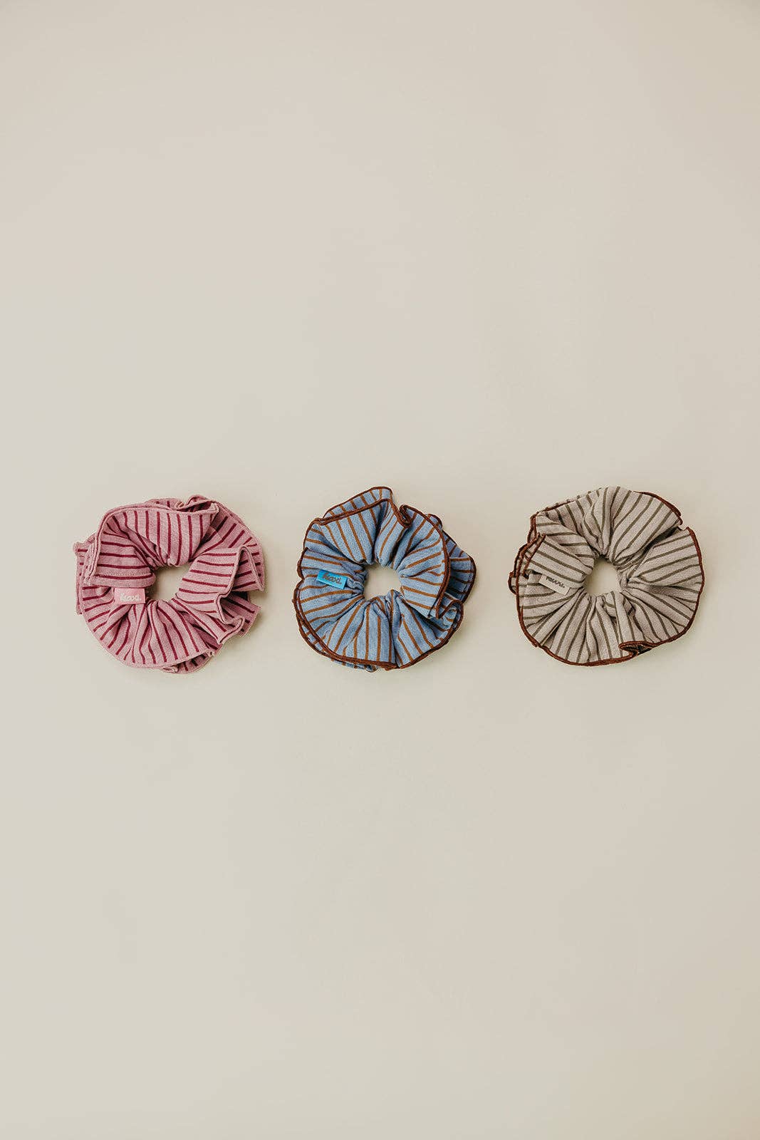 KAXI Striped Corset Scrunchie
