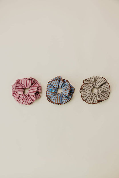 KAXI Striped Corset Scrunchie