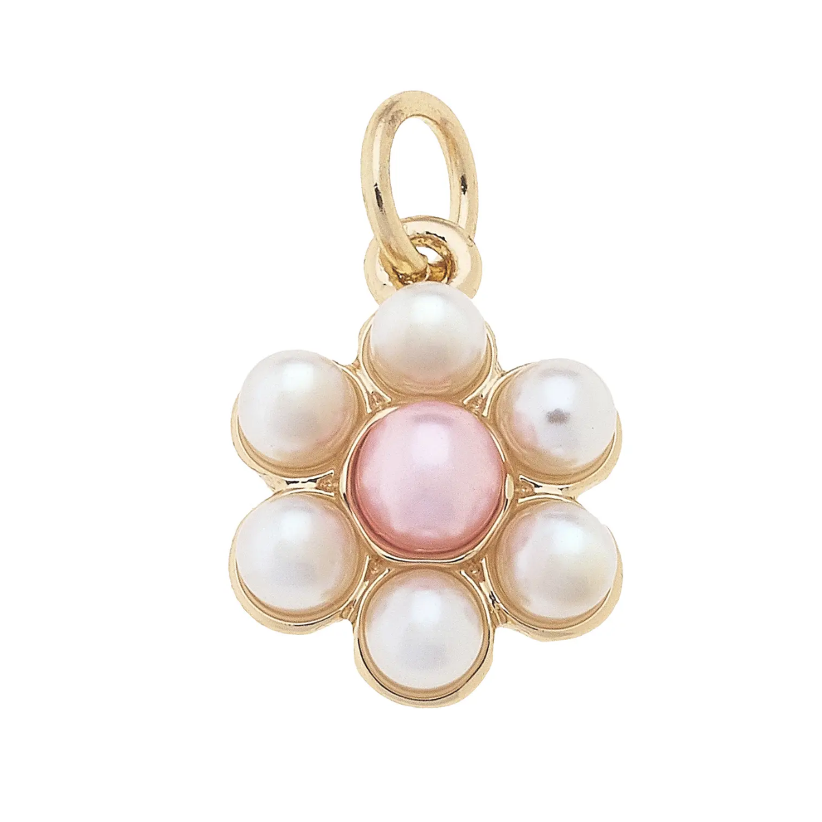 Pearl Flower Charm