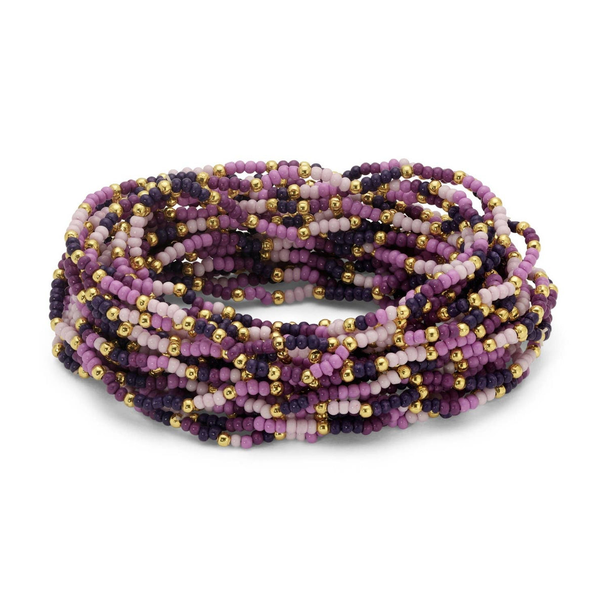 Assorted 2mm Stretch Seed Bead Bracelets